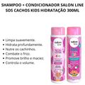 Kit Salon Line Sos Cachos Kids Hidratação - Shampoo + Condicionador