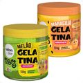 Kit Salon Line Kids #todecacho Gelatinas - Melão e Maracujá