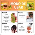Kit Salon Line Kids #todecacho Gelatinas - Melão e Maracujá