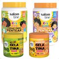 Kit Salon Line Kids: 2 Cremes e 2 Gelatinas Melão e Maracujá