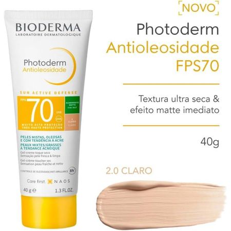 Protetor-Solar-Facial-com-Cor-Bioderma-Photoderm-Antioleosidade-FPS-70---Cor-2---Claro--2