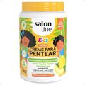 Kit Salon Line Kids: 1 Creme para Pentear e 1 Gelatina Antifrizz Melão
