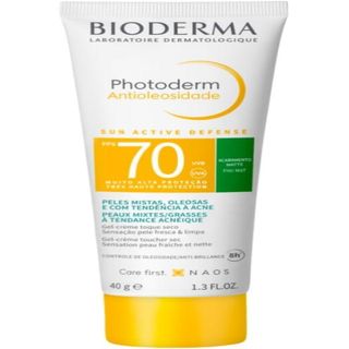 Protetor Solar Facial Antioliosidade FPS 70 Bioderma Photoderm 40g