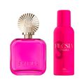 Kit Perfume Shakira Fucsia Shakira Eau de Parfum Feminino 80 ml + Desodorante Spray 150 ml