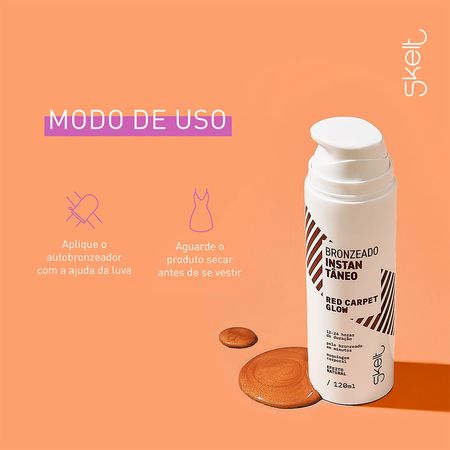 Loção-Autobronzeadora-Corporal-Skelt-Red-Carpet-Glow-120-ml-120-ml--6