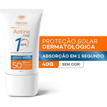 Protetor-Solar-Facial-Sem-Cor-FPS50-Darrow-Actine-One-40g--2