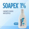Soapex 1% Sabonete Líquido Antisséptico Galderma 120ml
