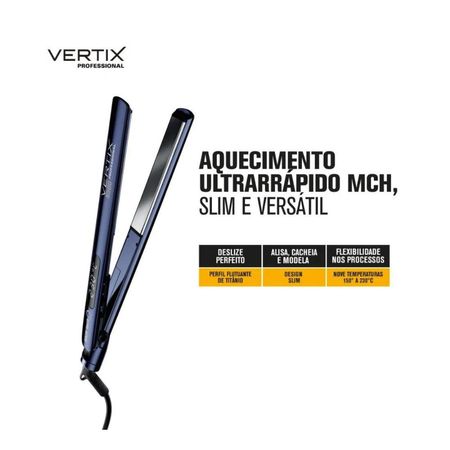 Prancha-Alisadora-Professional-Vertix-X500-Slim-e-Versátil-230°c-Bivolt--6