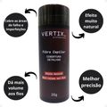 Kit Vertix: 3 Fibras Capilar Preta 25g