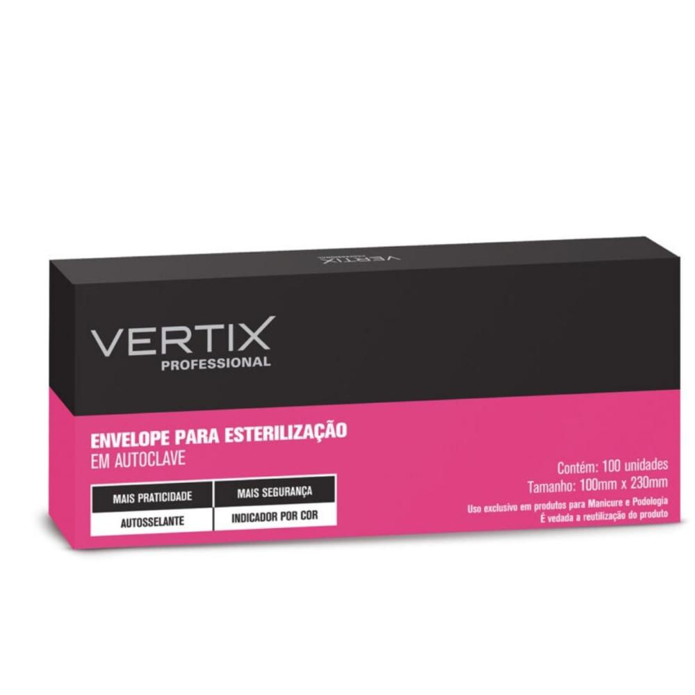 Envelope Para Esterilização Vertix Belliz 100 X 230mm com 100 Un