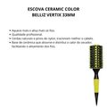 Escova Ceramic Color Belliz Vertix 33mm
