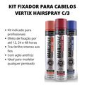 Kit Fixador Para Cabelos Vertix Hairspray