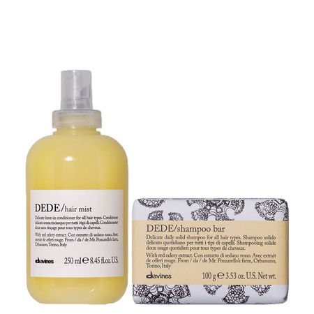 Kit-Davines-Essential-HairCare-Dede---Shampoo-Barra-100-g-+-Condicionador-Mist-250-ml--1