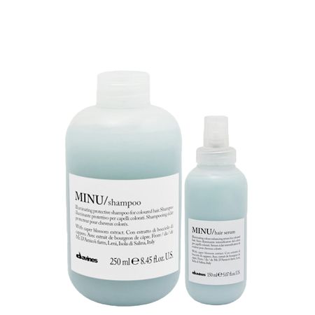Kit-Davines-Essential-HairCare-Minu---Shampoo-250-ml-+-Sérum-150-ml--1