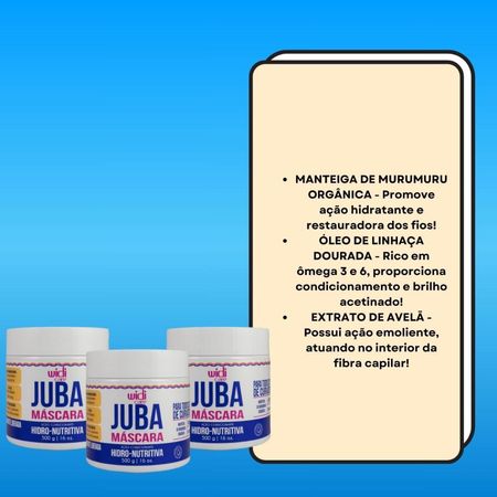 Widi-Care-Juba-Hidro-Nutritiva-Kit-3-Máscaras-500g--3
