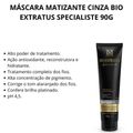 Máscara Matizante Cinza Bio Extratus Specialiste 90g