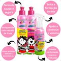 Kit Bio Extratus Kids A Turma do Maluquinho Cacheado: Shampoo + Condicionador + Spray