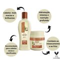 Kit Bio Extratus Umectante Óleo de Coco: Shampoo 250ml e Banho de Creme 250g