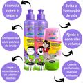 Kit Bio Extratus Kids A Turma do Maluquinho Lisos: Shampoo + Condicionador + Finalizador