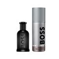 Kit Hugo Boss Coffret Perfume Boss Bottled Parfum Masculino 50 ml + Desodorante 150 ml Caixa Preta