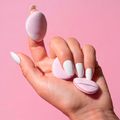 Kit Esponjas para Pó Real Techniques com 3 Unidades Rosa