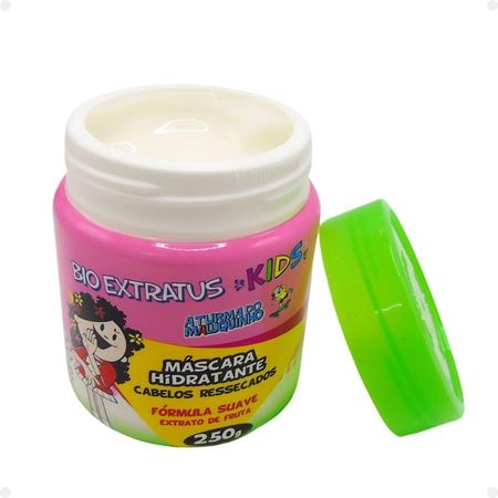 Máscara-Hidratante-Bio-Extratus-Kids-A-Turma-do-Maluquinho-Cabelos-Ressecados-250g--4