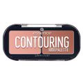 Kit Essence Paleta de Contorno Matte Contouring Duo 7 g + Iluminador Compacto em Pó Gimme Glow 10 Nude 9 g
