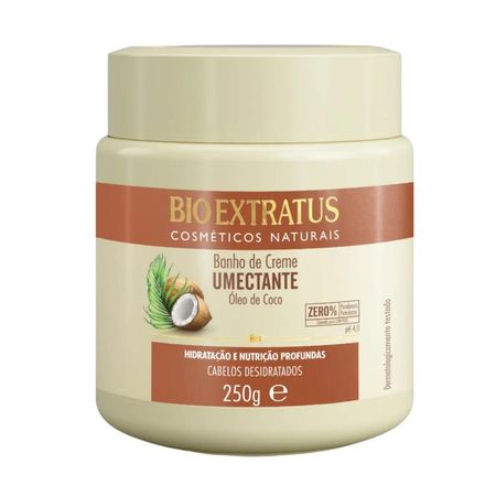 Kit-Bio-Extratus-Umectante-Óleo-de-Coco---Shampoo-250ml-+-Condicionador-250ml-+-Banho-de-Creme-250g-+-Óleo-de-Coco-40ml--4