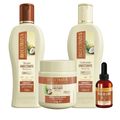 Kit Bio Extratus Umectante Óleo de Coco - Shampoo 250ml + Condicionador 250ml + Banho de Creme 250g + Óleo de Coco 40ml