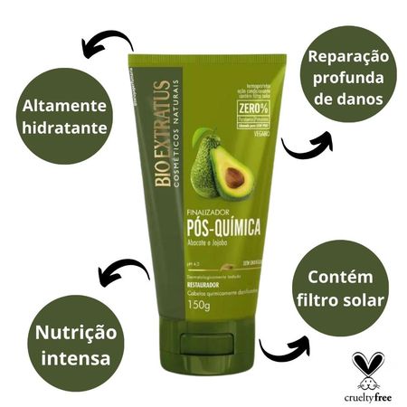 Finalizador-Bio-Extratus-Pós-Quimica-Abacate-e-Jojoba-150g--2