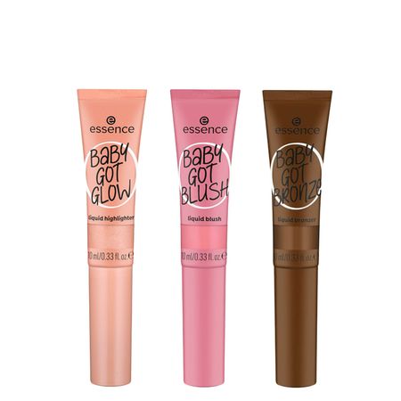 Kit-Essence-Baby-Got-Blush-30-Dusty-Rose-+-Iluminador-Líquido-Glow-30-Breezy-Bronze-+-Bronzer-Líquido-Bronze-40-Tan-Tastic--1
