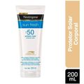 Protetor Solar Neutrogena SunFresh FPS50 200ml