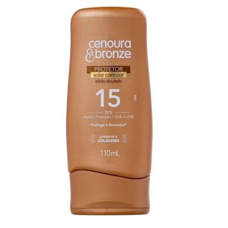 Protetor-Solar-Cenoura-&-Bronze-FPS15-Com-Cor-110ml--1
