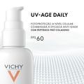 Protetor Solar Antimanchas FPS 60 Vichy Capital Soleil UV-Age Daily 40 g 40 g