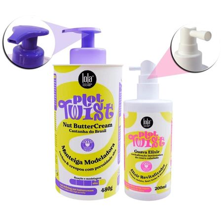 Kit-Lola-Plot-Twist---Manteiga-Modeladora-Nut-ButterCream-480g-+-Elixir-Revitalizador-Guava-Elixir-200ml--3
