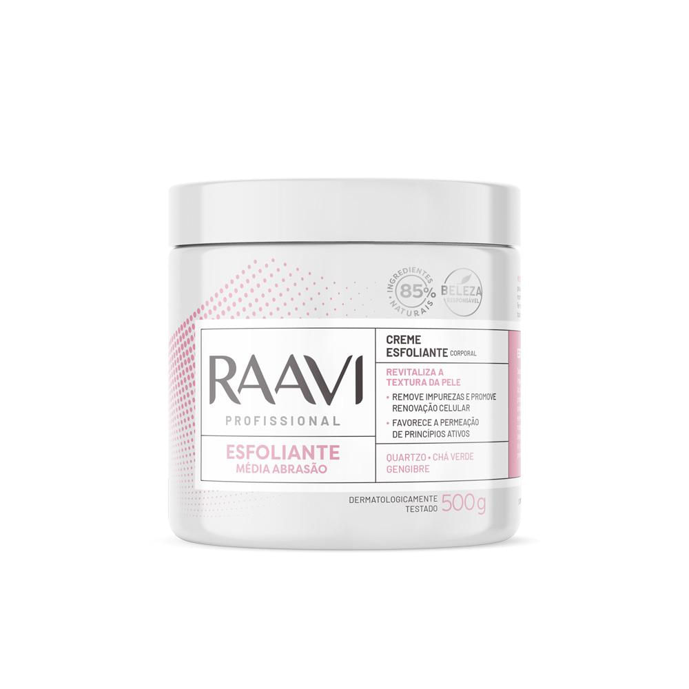 Raavi Creme Corporal Esfoliante Média Abrasão 500g