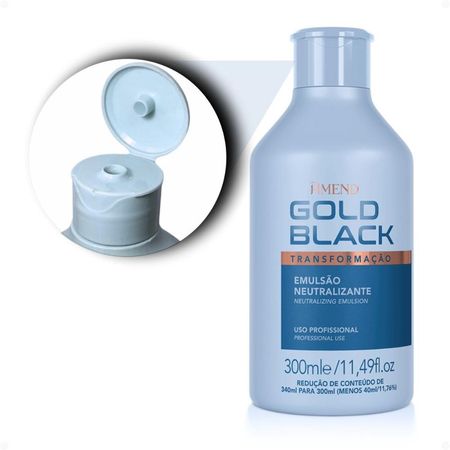 Kit-Amend-Gold-Black:-Creme-Relaxante-Amônia-500g-+-Emulsão-Neutralizante-300ml-+-Reparador--6