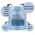 Kit Amend Gold Black: Creme Relaxante Amônia 500g + Emulsão Neutralizante 300ml + Reparador