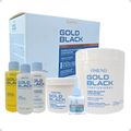 Kit Amend Gold Black: Sistema de Relaxamento Guanidina e Reparador de Pontas Amend Gold Black