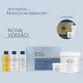 Kit Amend Gold Black: Sistema de Relaxamento Guanidina e Reparador de Pontas Amend Gold Black