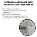 Esponja Demaquilante Klass Vough Make Off Disk Mkr-02