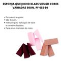 Esponja Queijinho Klass Vough Cores Variadas 50un.