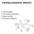 Esponja Queijinho Klass Vough Branca 100un.