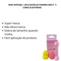 Mini Esponja + Aplicador de Sombra Meily´s Cores Aleatórias