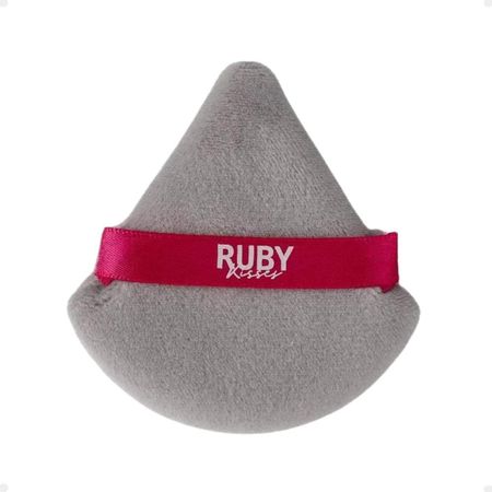 Esponja-Puff-Para-Pó-Ruby-Kisses-Triangular-Cinza-e-Rosa--1