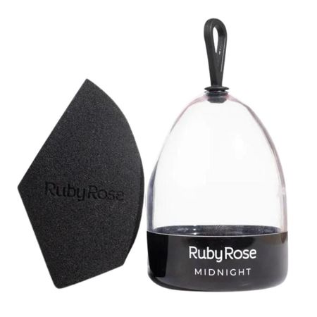 Esponja-Para-Maquiagem-Ruby-Rose-Midnight-Preta-7,05g--1