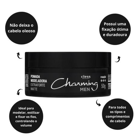 Pomada-Modeladora-Cless-Charming-Extra-Forte-Efeito-Matte-50g--2