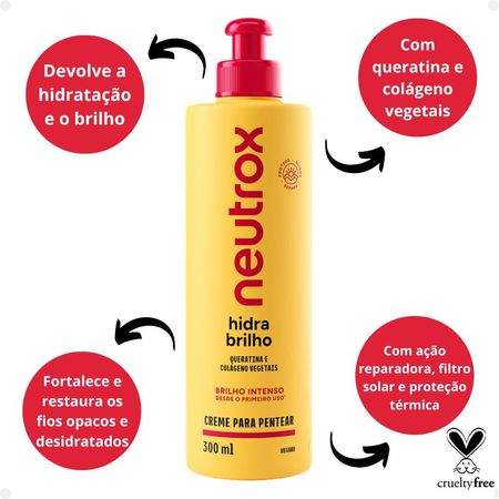 Creme-para-Pentear-Neutrox-Hidra-Brilho-300ml--2