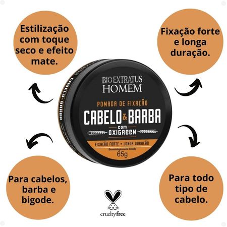 Kit-Bio-Extratus-Homem-Cabelo-&-Barba:-6-Pomadas-de-Fixação-65g--2