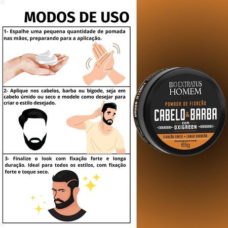 Kit-Bio-Extratus-Homem-Cabelo-&-Barba:-6-Pomadas-de-Fixação-65g--4